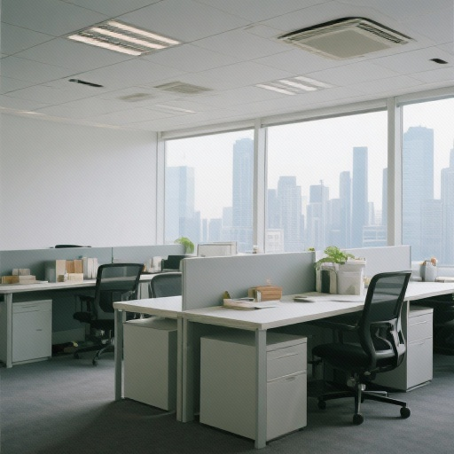 公司成立初期办公环境